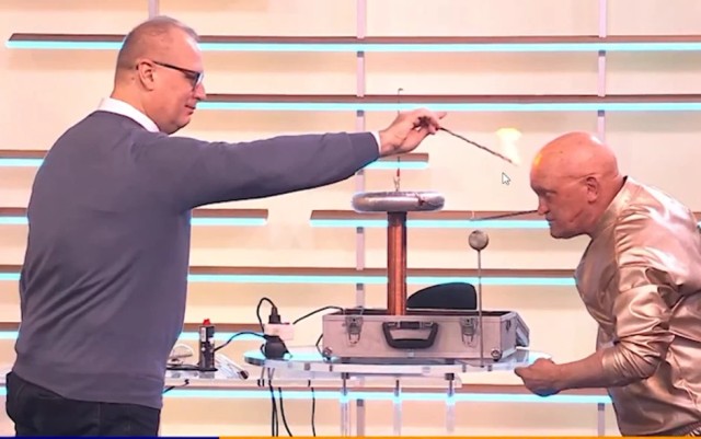 Goran Vesić i Biba Struja (Foto: Screenshot TV K1)