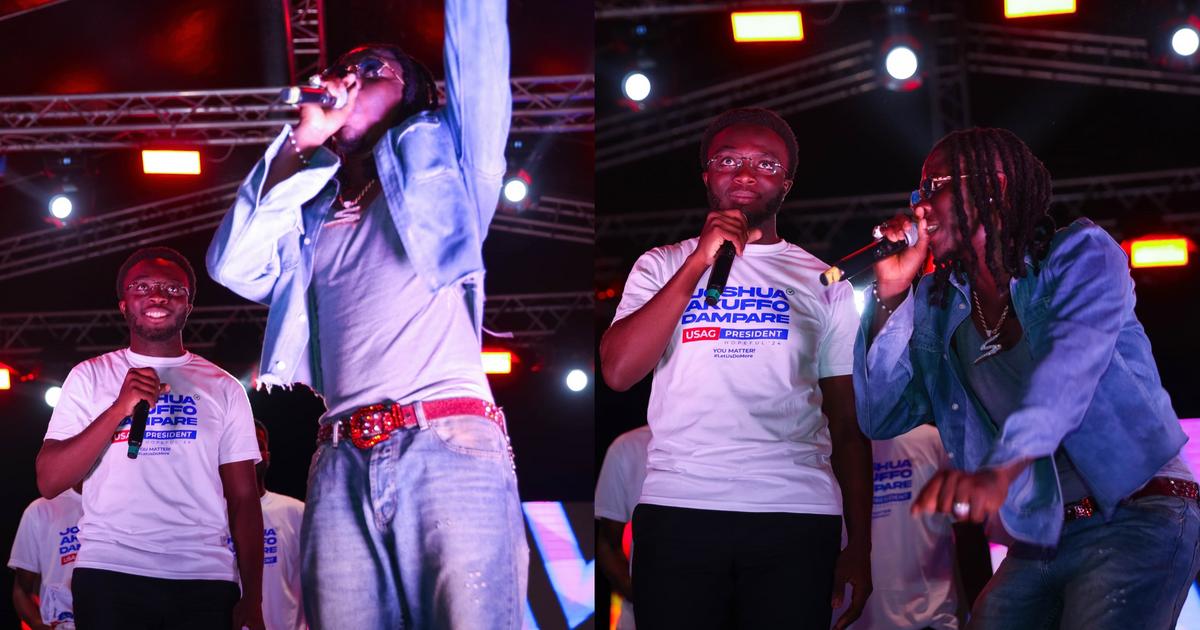 Stonebwoy endorses Joshua Akuffo Dampare for USAG presidency - Vimarsana News