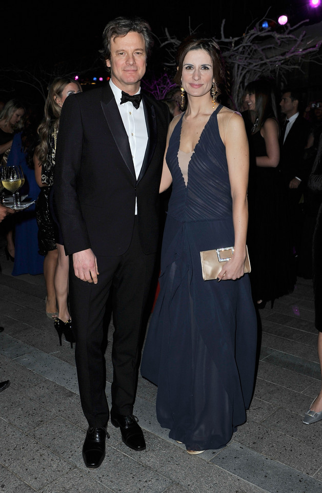 Colin Firth i Livia Giuggioli / fot. Getty Images