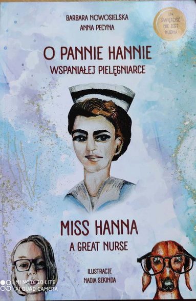 Książka "O pannie Hannie. Wspaniałej pielęgniarce"