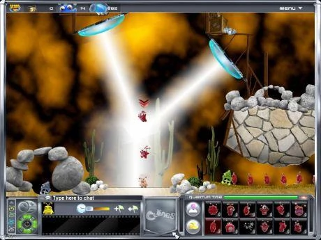 Screen z gry "Clones"