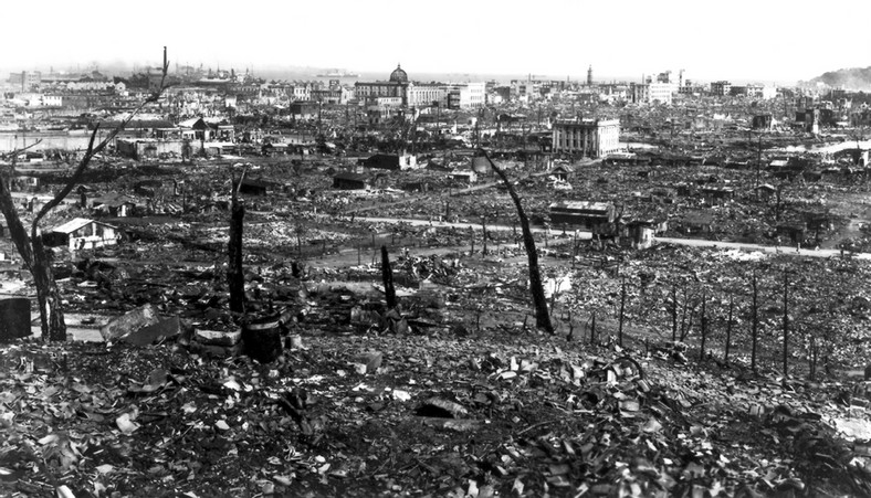 Ruiny Tokio po trzęsieniu ziemi w 1923 r.