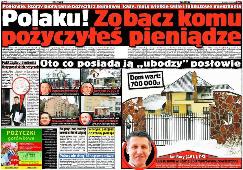 Zobacz komu pożyczyłeś pieniądze