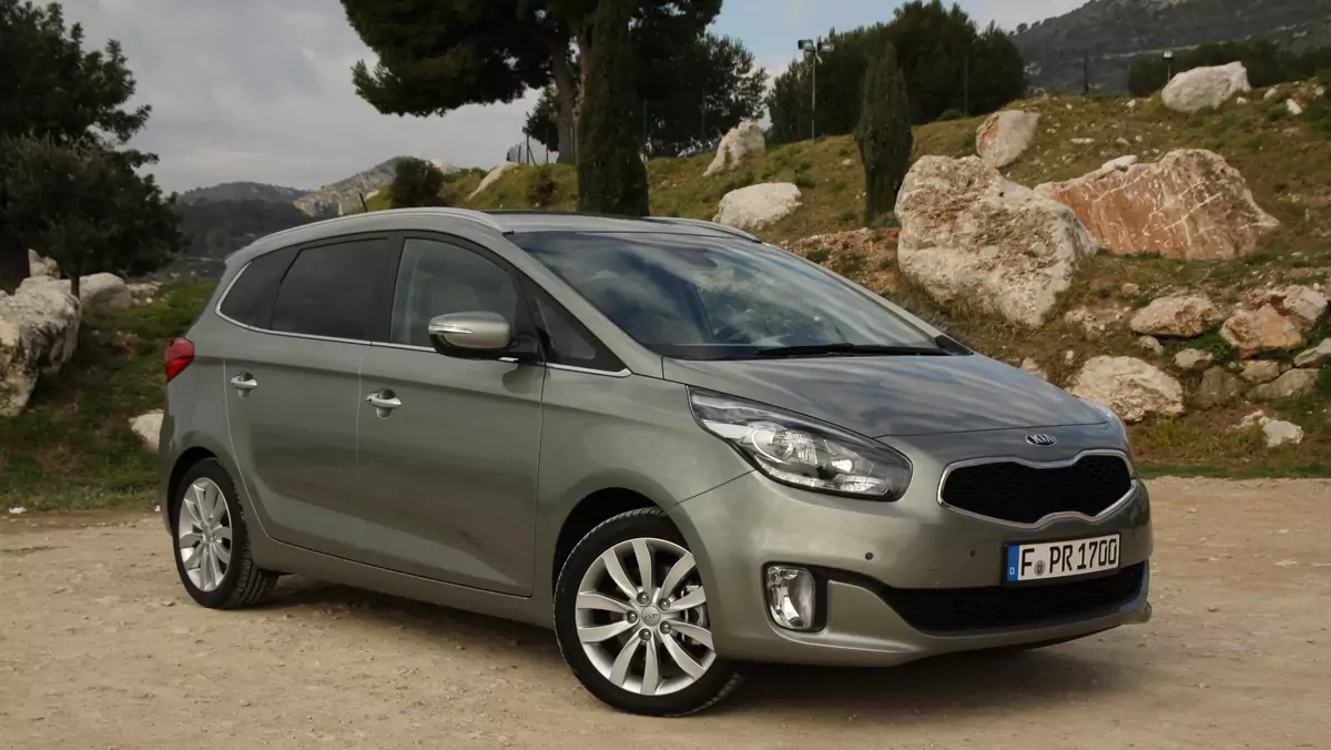 Kia Carens (pierwsza jazda)