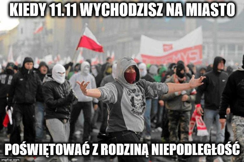 Internauci wyśmiewają Marsz Niepodległości