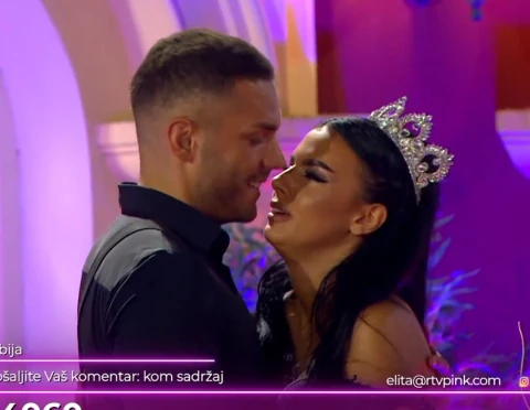 Anđelo Ranković i Anita Stanojlović (Foto: Screenshot TV Pink)