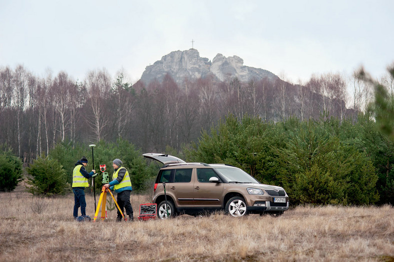 Skoda na etacie - tam, gdzie jeszcze nie wytyczono dróg