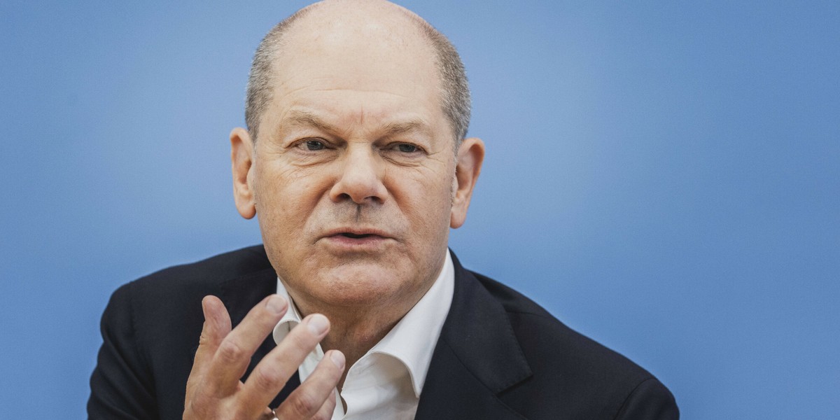 Olaf Scholz.