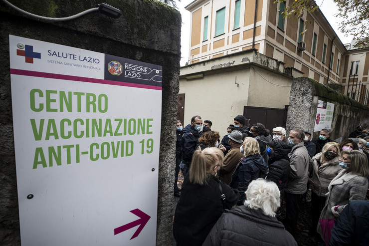 Vakcinacija u Italiji, Rim