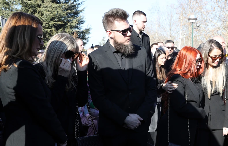 Sahrana Saše Popovića 