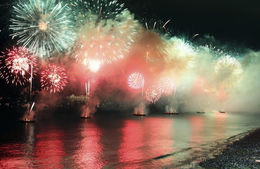 Boje su se razlivale i u Kopakabani