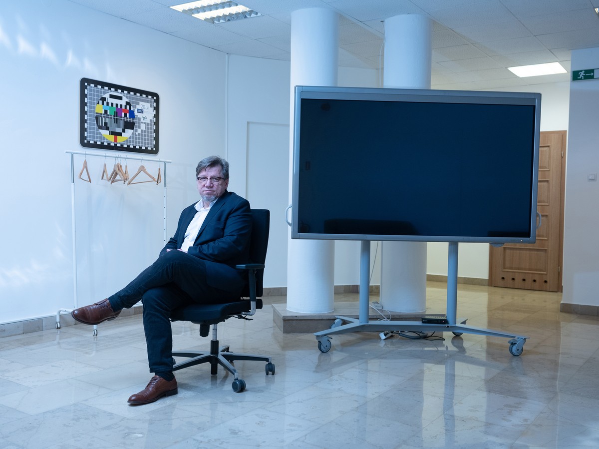 Witold Kołodziejski, przewodniczący Krajowej Rady Radiofonii i Telewizji