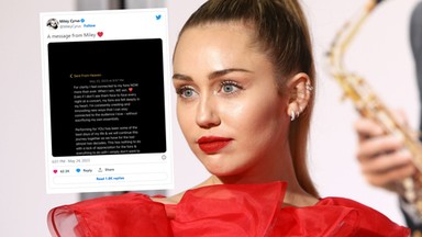 Koniec pewnej epoki. Przełomowa decyzja Miley Cyrus. Jest oświadczenie