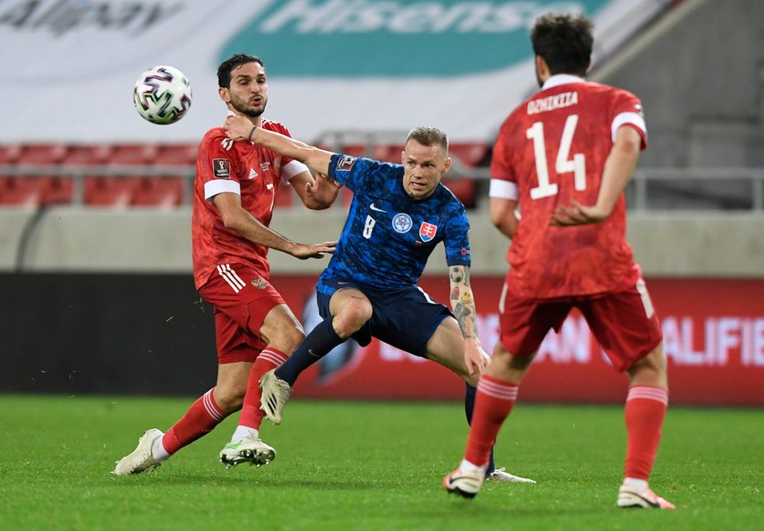 W marcu reprezentacja Słowacji pokonała w eliminacjach mistrzostw świata Rosję 2:1.