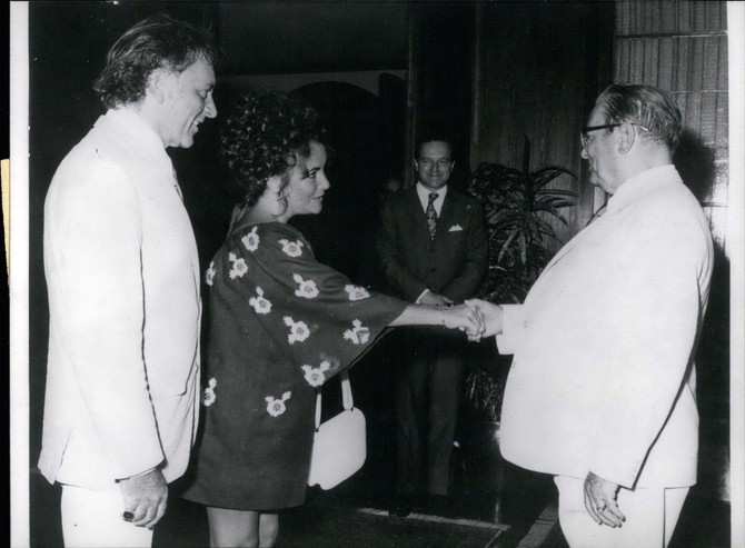 Glumački par je 1960. ugostio Josip Broz Tito