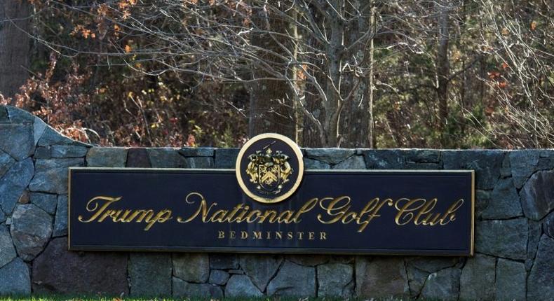 US Women's Open golf tournament which takes place at Trump National Golf Club in Bedminster Township, New Jersey