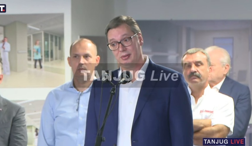 Vučić je rekao da ne može da dozvoli da stranci vode Srbiju