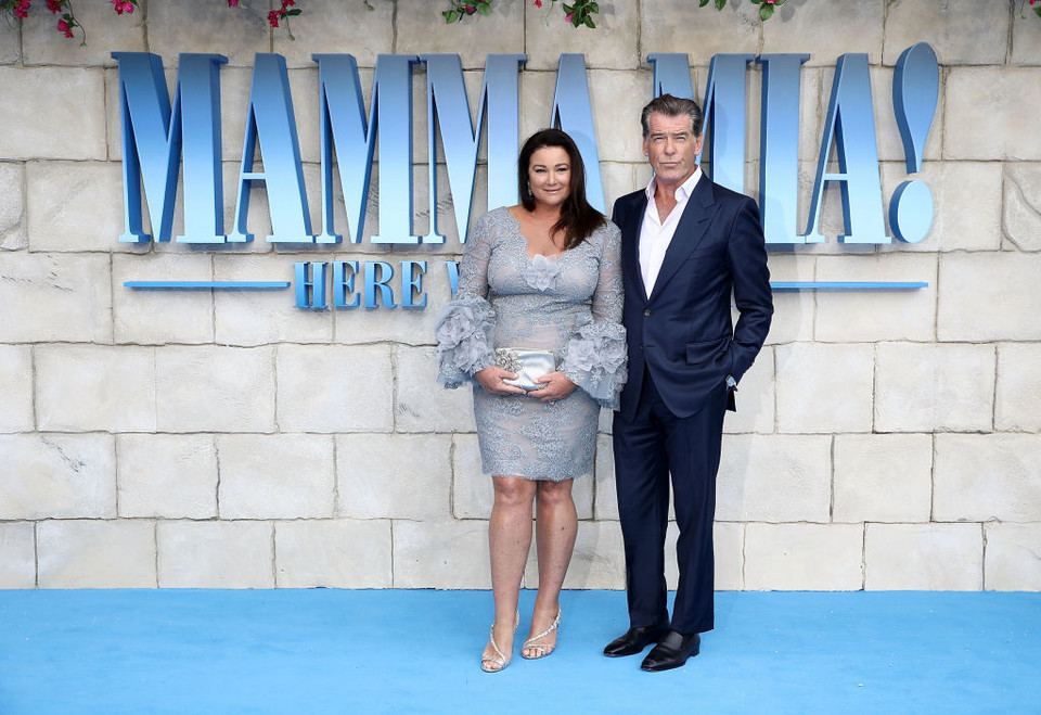 Pierce Brosnan Keely Shaye Smith (2018)