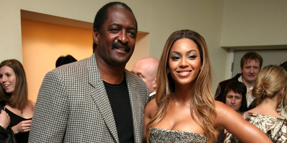 Beyonce i Mathew Knowles