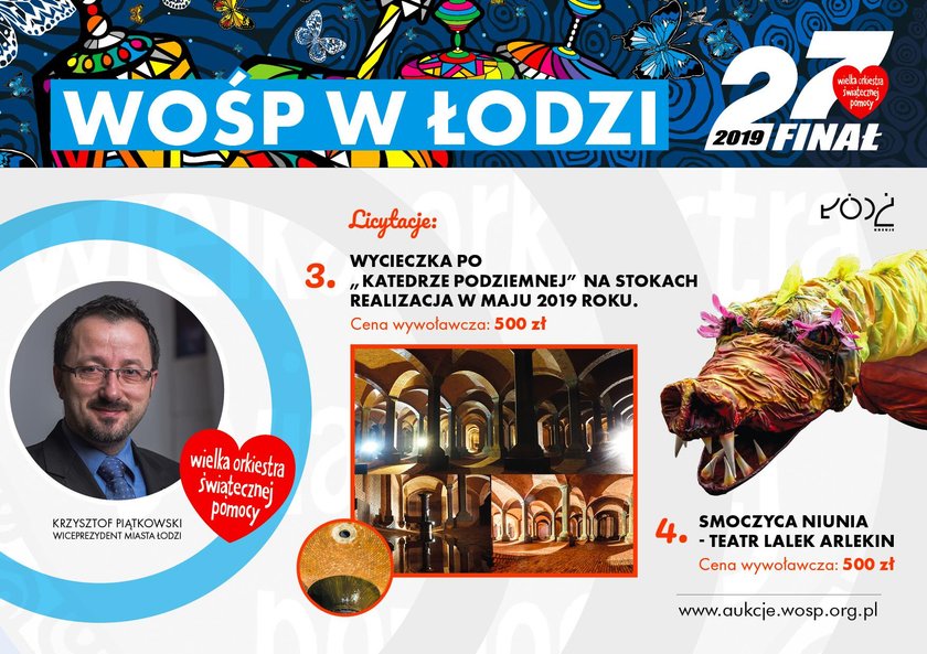 WOŚP w Łodzi 2019