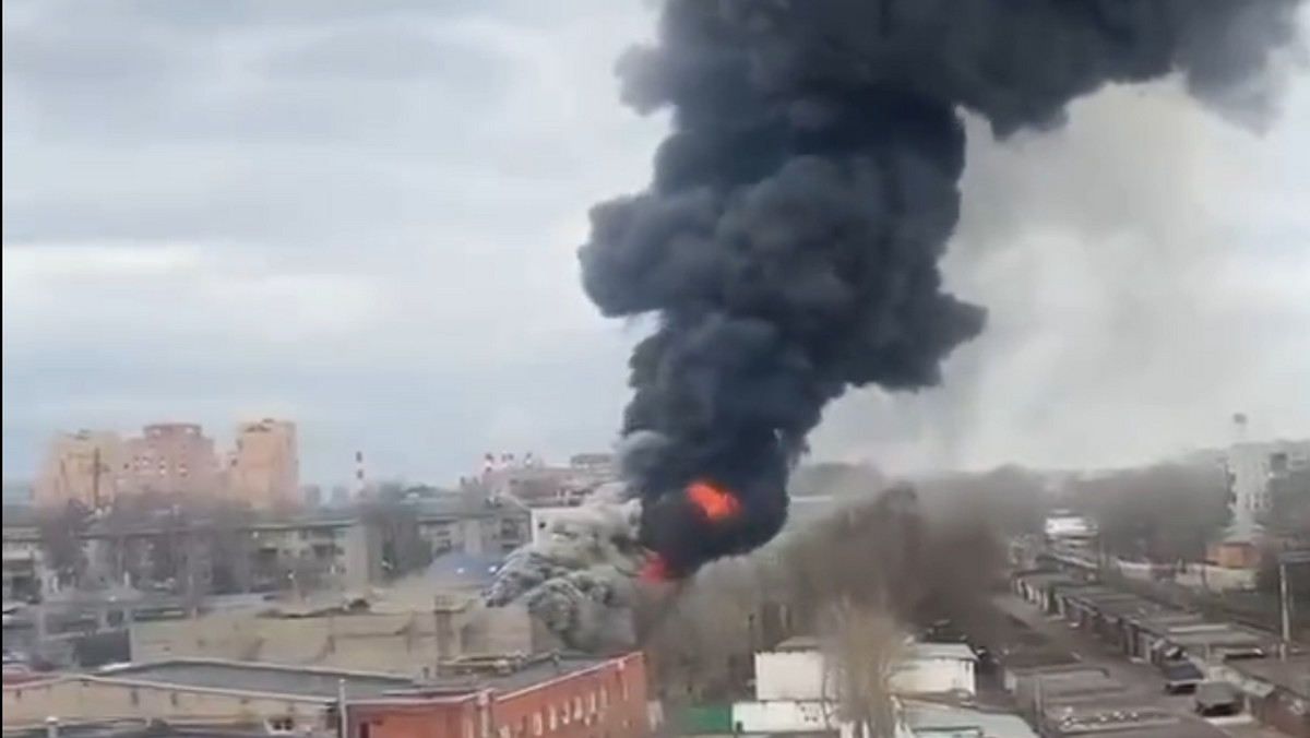 Seria pożarów w Rosji. Zapaliły zakłady przemysłu kosmicznego [NAGRANIE]