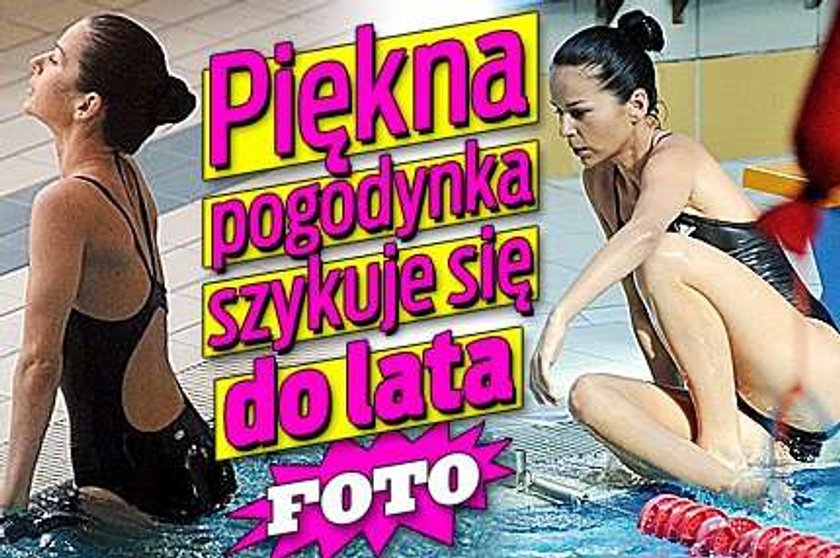 Pogodynka na basenie. Bez photoshopa i makijażu. FOTO!