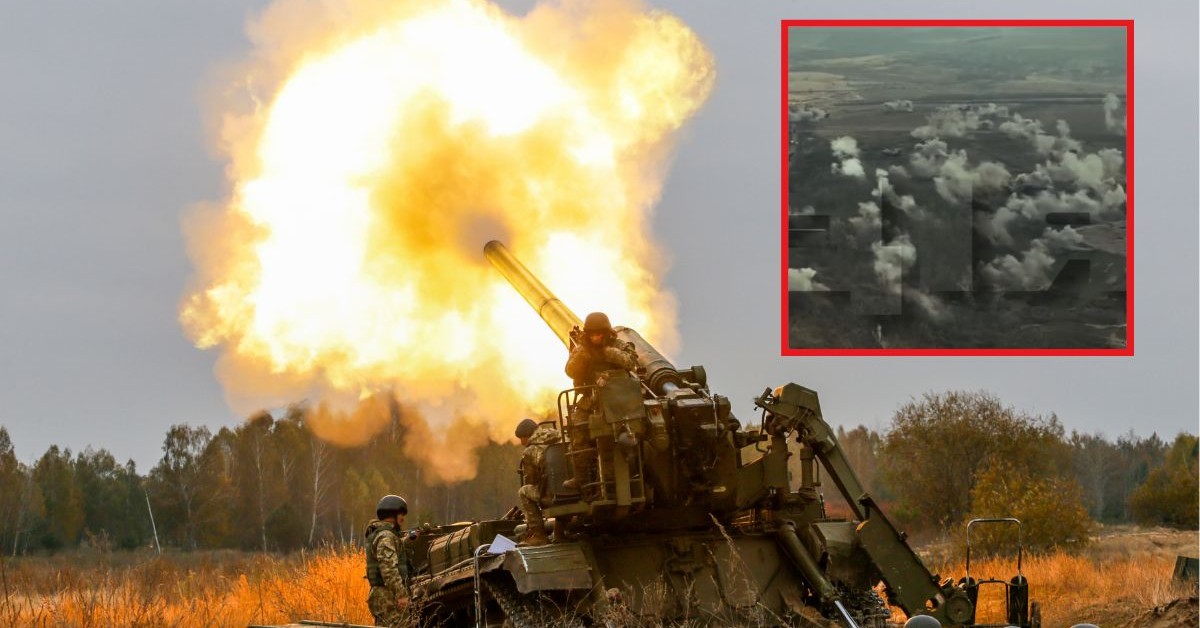 Najpierw było morze ognia, a potem błyskawiczne natarcie. Ukraińcy wyparli Rosjan z osady