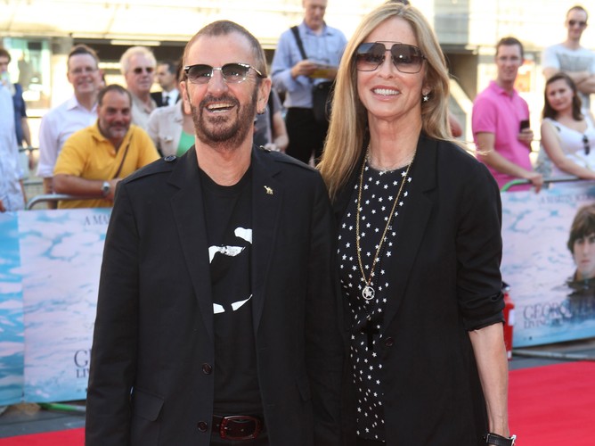 Ringo Starr i Barbera Bach