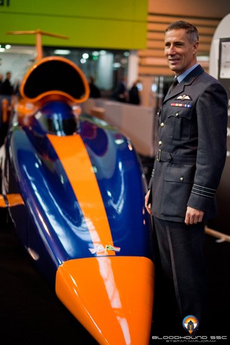 Andy Green i Bloodhound SSC