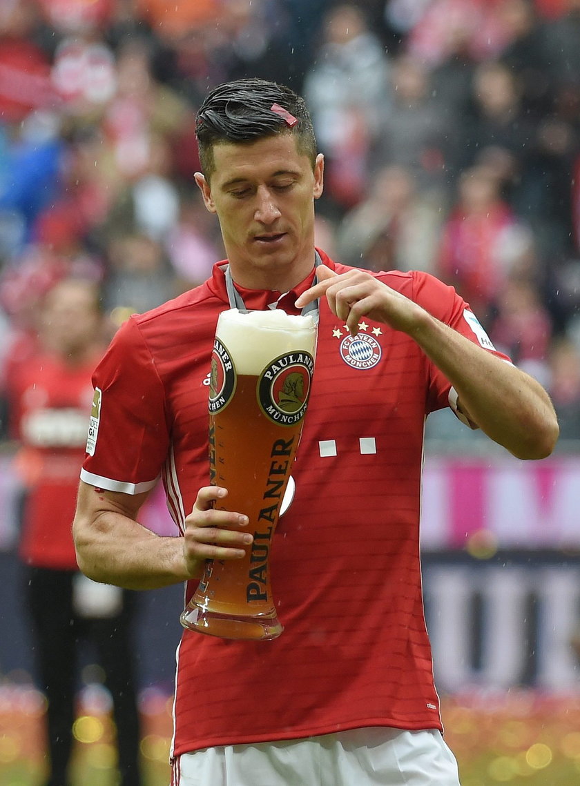 Robert Lewandowski i Bayern Monachium świętowali mistrzostwo Niemiec