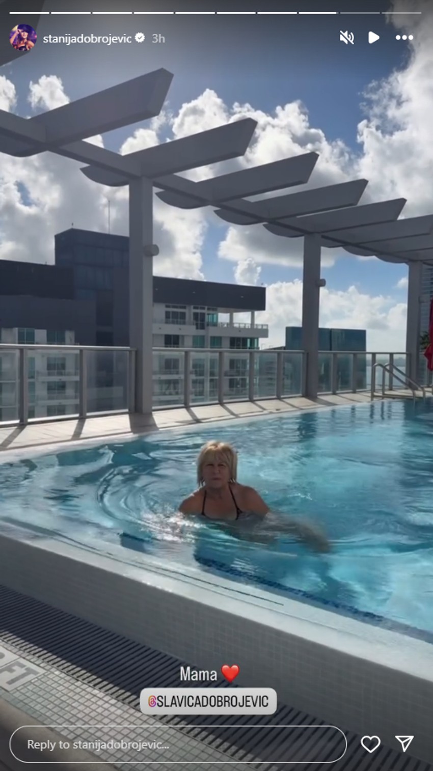 Stanija Dobrojević, objava iz Majamija