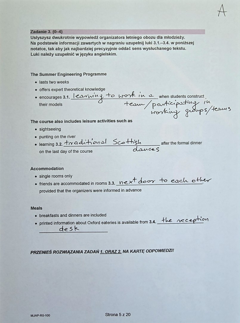 Matura 2024. Język angielski - poziom rozszerzony [ARKUSZE CKE i ODPOWIEDZI]