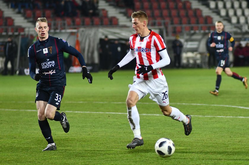 Pilka nozna. Ekstraklasa. Cracovia - Pogon Szczecin.15.12.2018