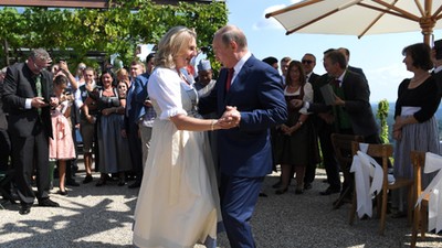 Karin Kneissl, Władimir Putin