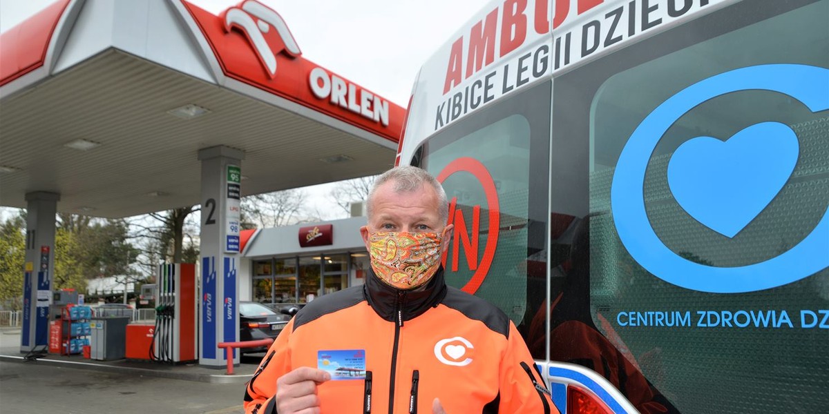 Wśród placówek medycznych, które otrzymały wsparcieze strony PKN ORLEN jest Centrum Zdrowia Dziecka, któremu koncern przekazał darowiznę w wysokości 150 tys. zł. Kwota pokryje zapotrzebowanie na paliwo dla karetek przez trzy miesiące.