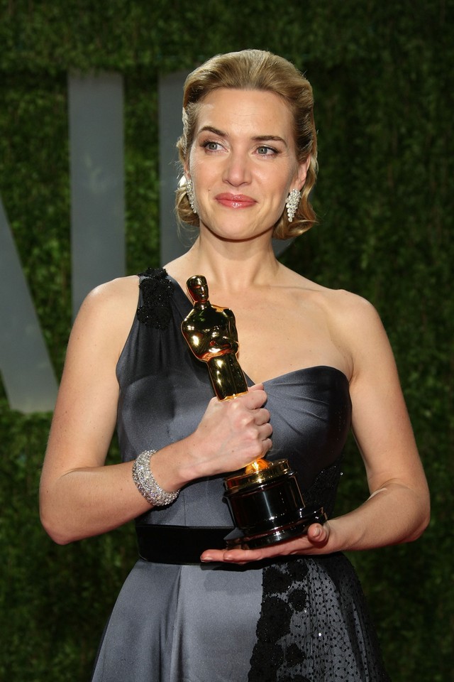 Kate Winslet na gali Oscarów w 2009 r.