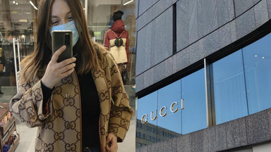 Byłam w warszawskim butiku Gucci i przymierzałam płaszcz za 15 tys. zł