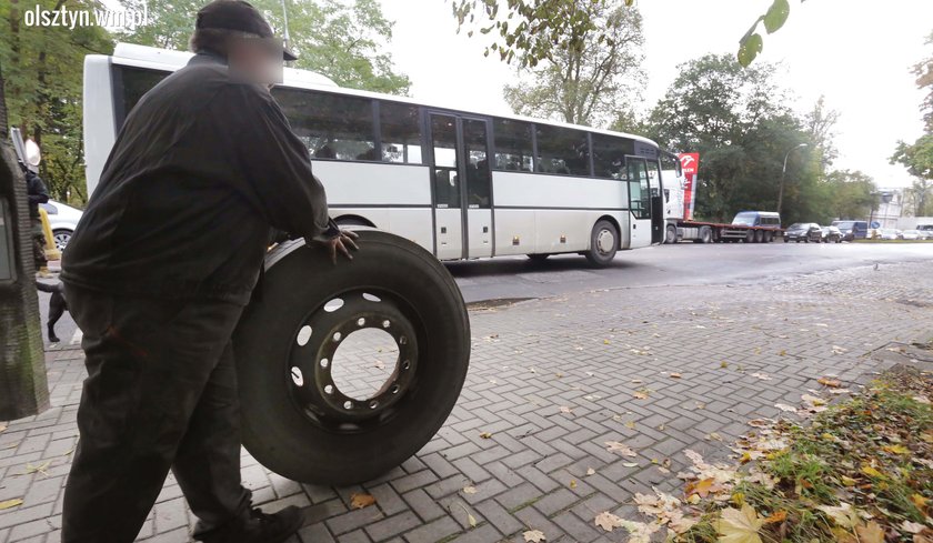 Wypadek na al. Wojska Polskiego w Olsztynie