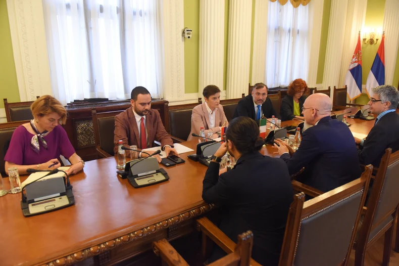 Brnabić je poručila da je Srbija zahvalna Italiji na podršci