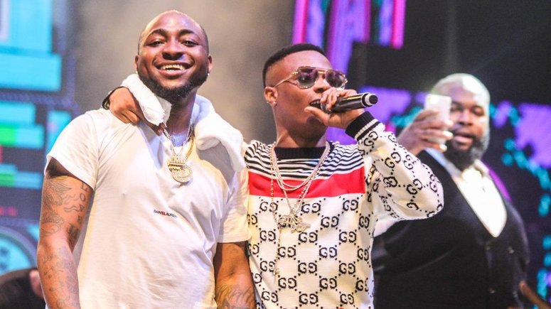 Wizkid, Davido’s top Billboard sales charts. (Daily Post)