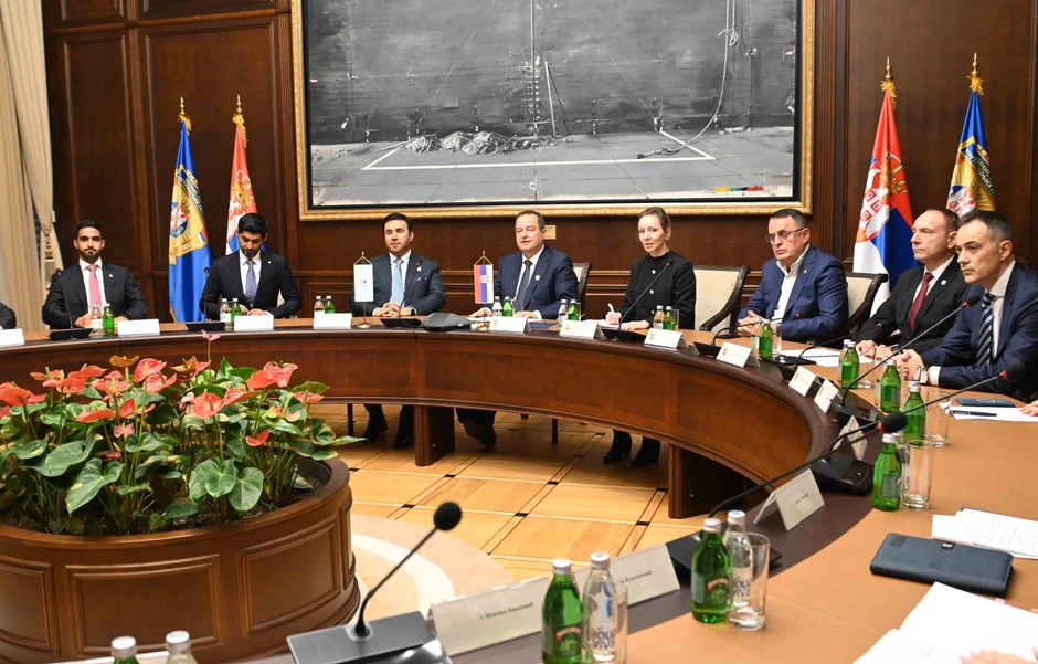 Ivica Dačić ugostio je u Beogradu predsednika Interpola Ahmeda Nasera Al Rasija