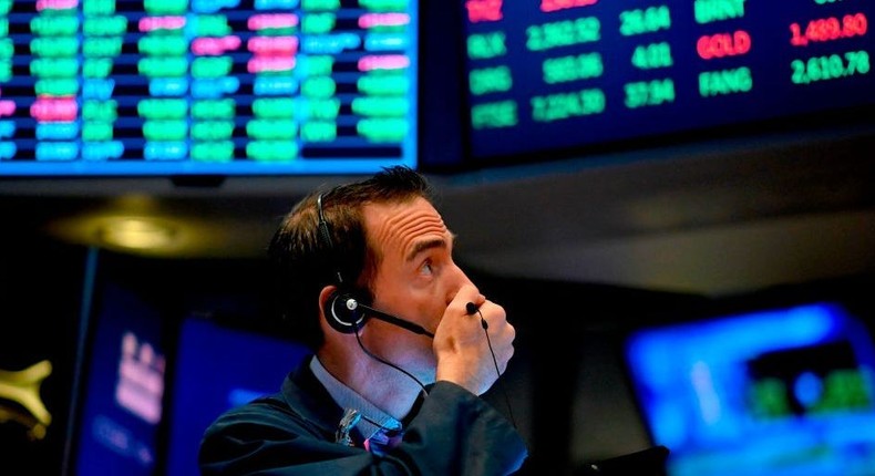 Stocks have a positive outlook for the next 12 months, Fundstrat's Tom Lee said.JOHANNES EISELE/Getty Images