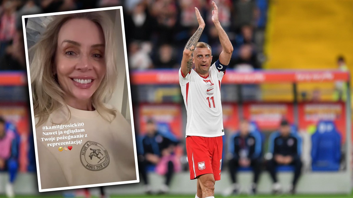 Kamil Grosicki pożegnał się z kadrą. Znana dziennikarka musiała to zobaczyć. "Aż się wzruszyłam"