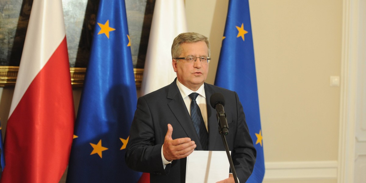 Bronisław Komorowski, prezydent