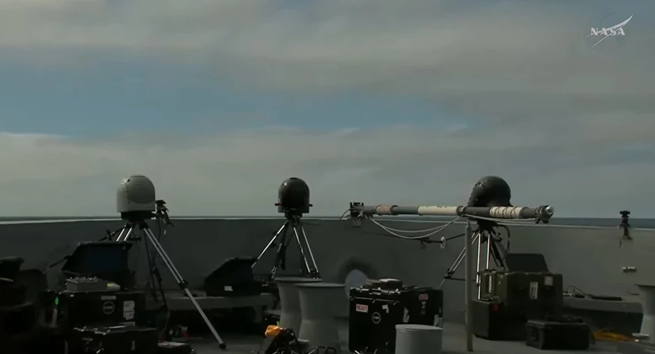 Doček posade misije "Artemis II"