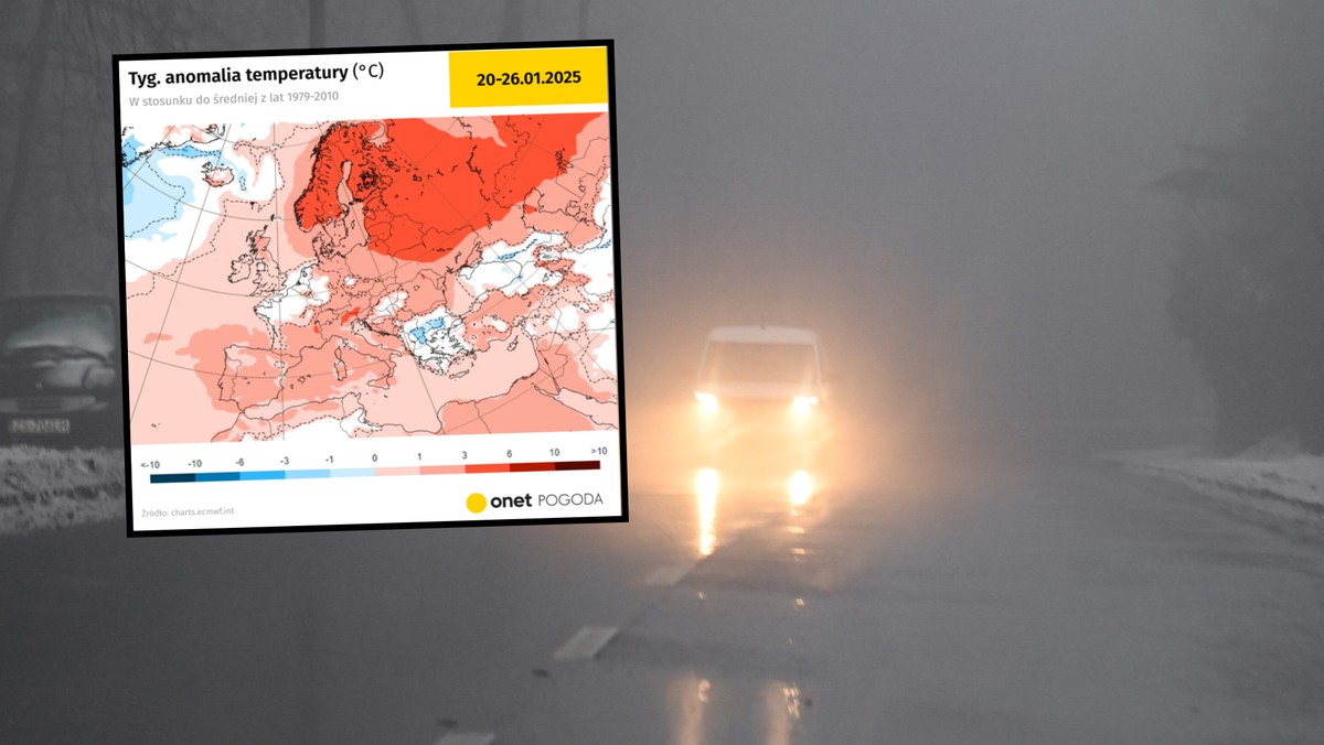 Zmiana pogody w Polsce: zimowe warunki ustąpią miejsca jesieni w połowie tygodnia [Źródło: PAP]