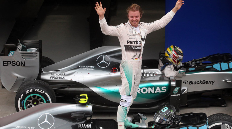 Nico Rosberg volt a leggyorsabb a második szabadedzésen /Fotó: Northfoto