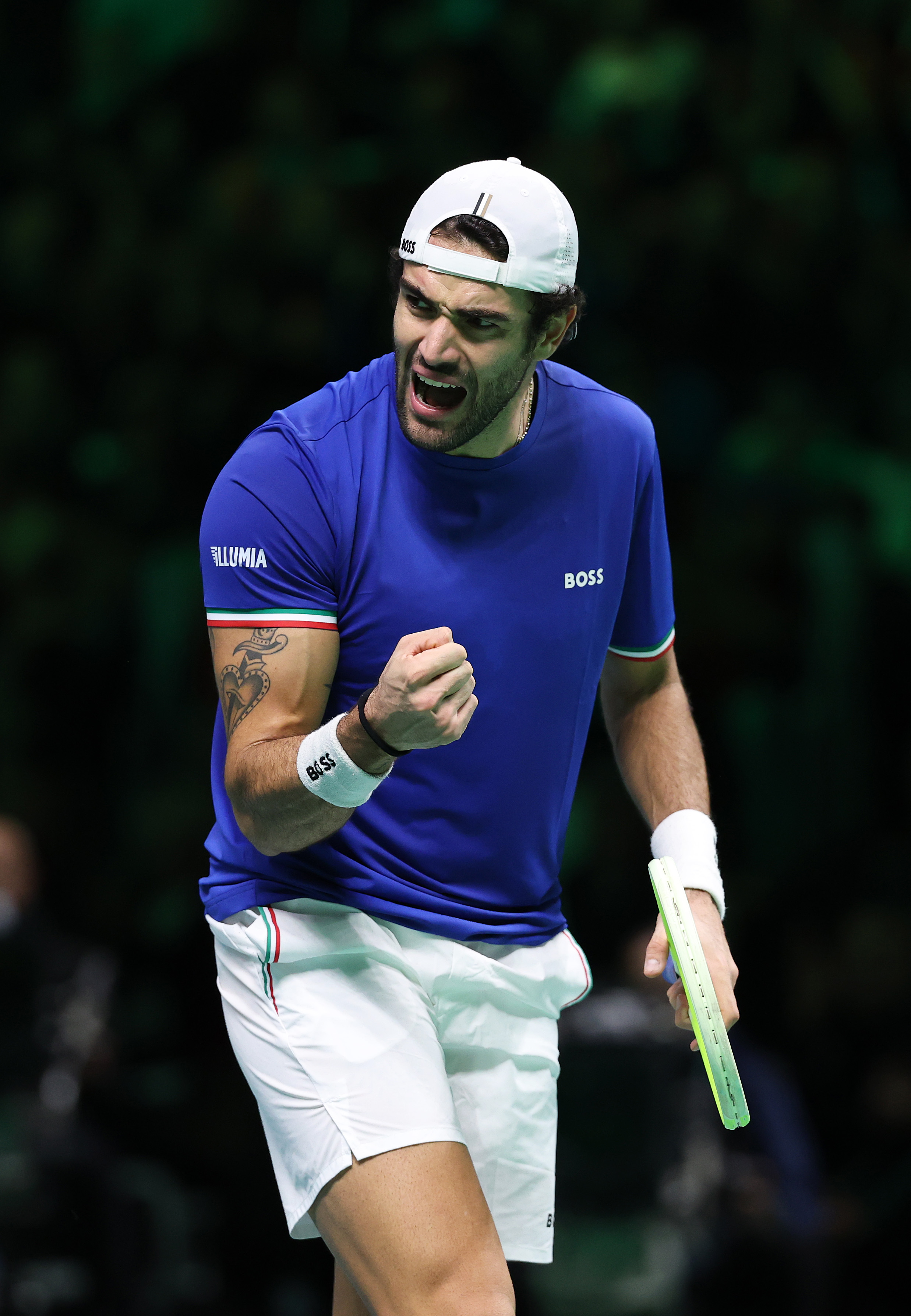 0 breaks a Carreño: Berrettini pone a Italia 1-0 en la final de Davis