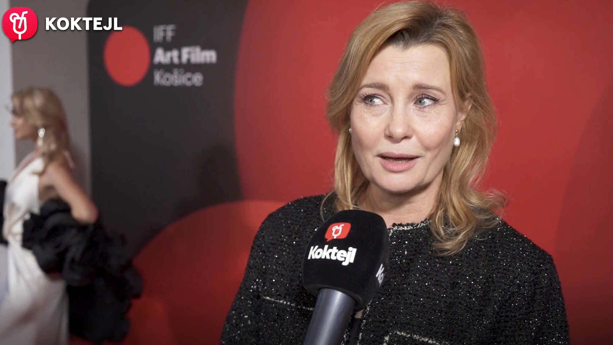 Herečka Jitka Schneiderová.