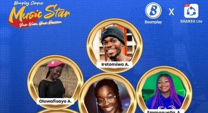 Boomplay Campus Music Star top 10!